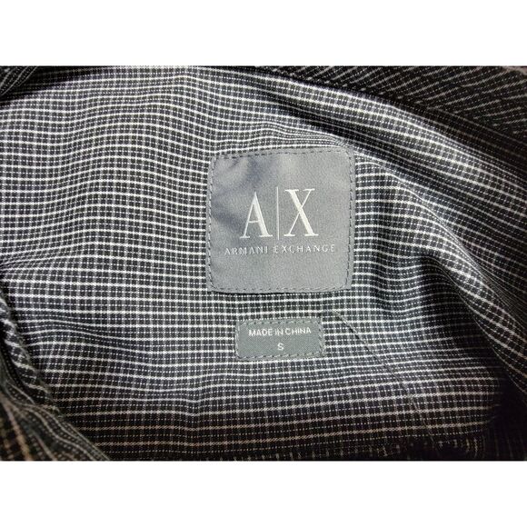 Armani Exchange Short Sleeve Button-up Shirt - Small - Picture 5 of 7
